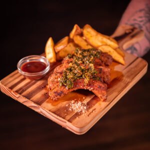 RIBS COM CHIMICHURRI